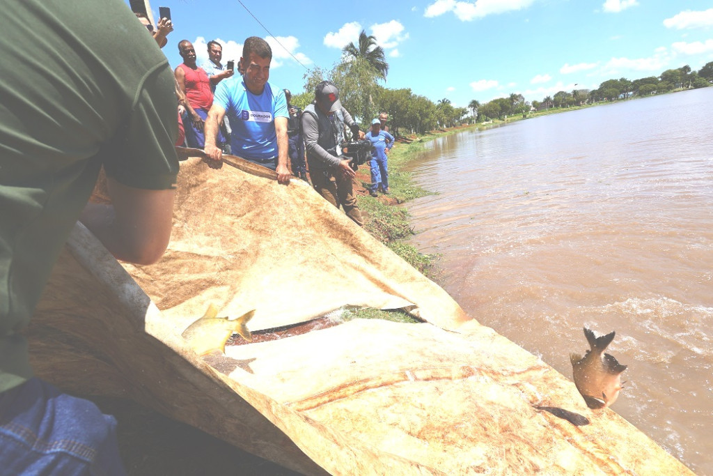 Parque Antenor Martins recebe 3 toneladas de peixes no para 2ª Festa...