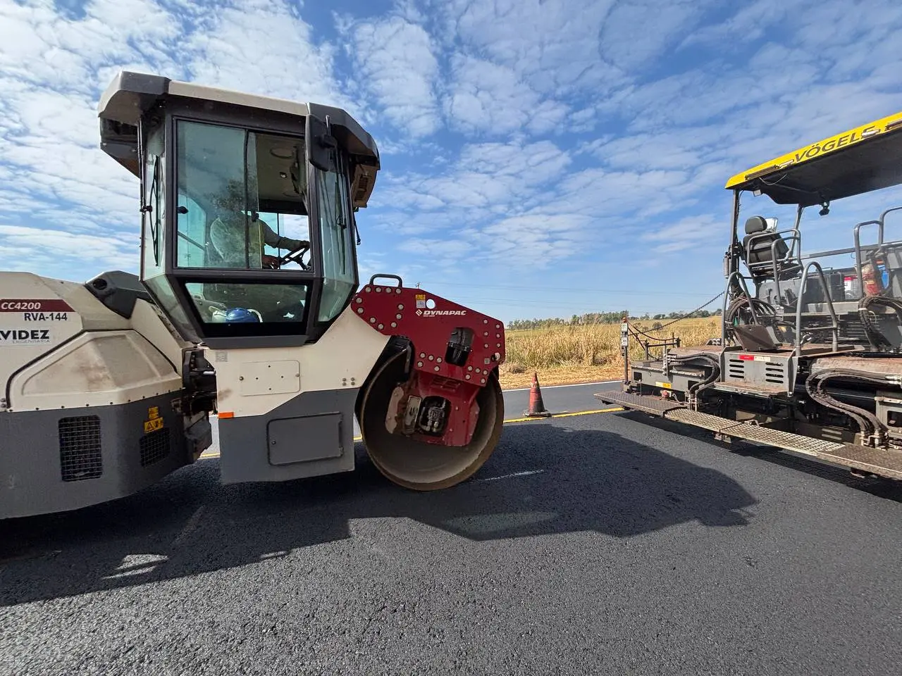 Obras na BR-163 exigem atenção de motoristas em Mato Grosso do Sul...